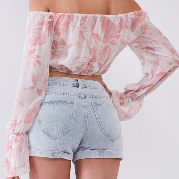 Floral Crop top - Picture 2 of 2